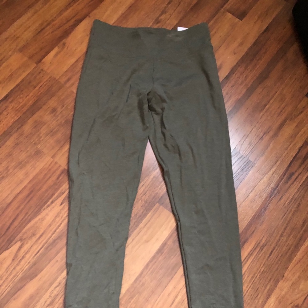Gray soft leggings
